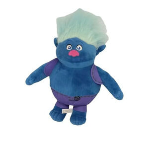 DreamWorks Trolls World Tour Plush Toy 12 Inch Blue Purple Stuffed Animal Kids G
